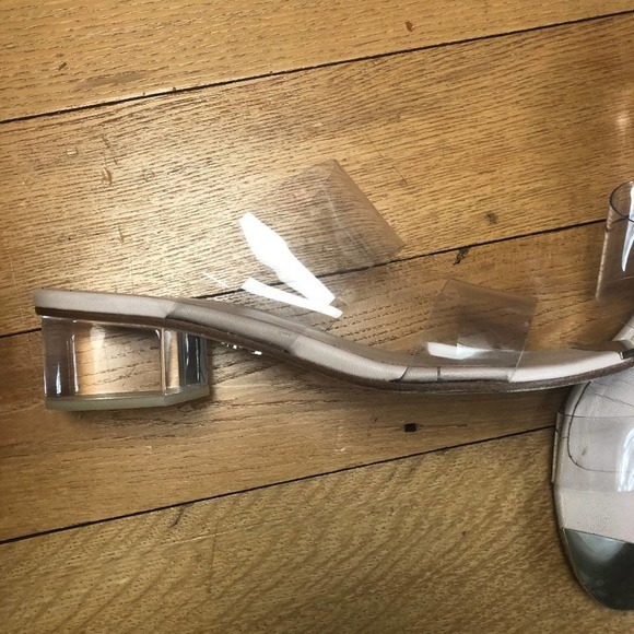 Ritch Erani NYFC Barbara Clear Acrylic Heel Sandal - Picture 6 of 9